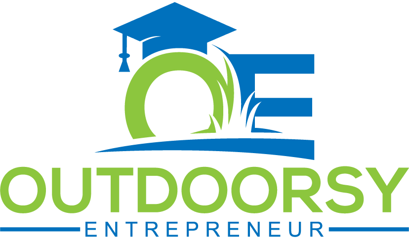 Outdoorsy Entrepeneur Logo